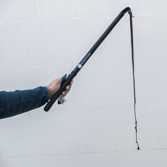 Bastone imbottito Sporthund con frusta