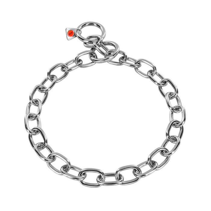 Collare ovalina in acciaio inox Herm Sprenger 4 mm