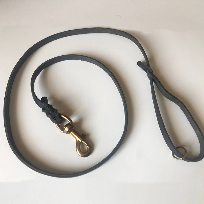 Guinzaglio in pelle artigianale 140 cm