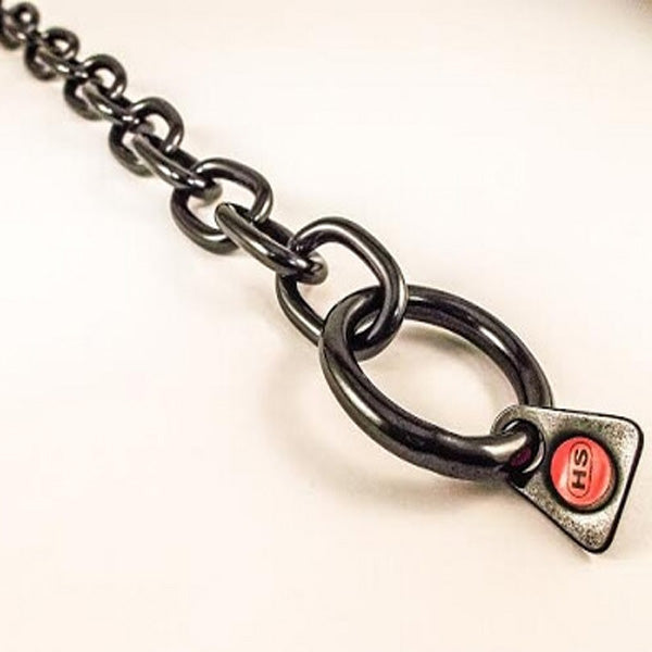 Collare ovalina Herm Sprenger nero brunito 3 mm