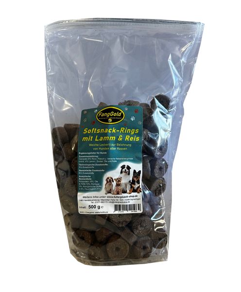 Snack anelli morbidi addestramento 500 gr