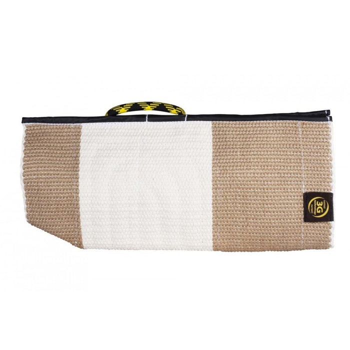 Fodero in juta bianca con maniglia WHITE